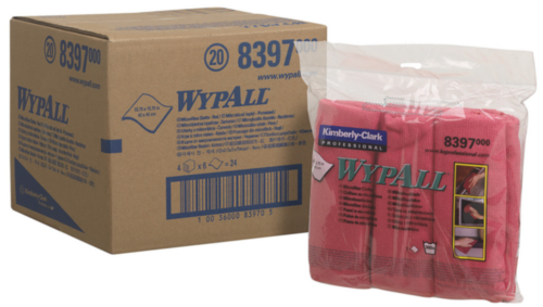 WYPA 6PC MICROFIBRE CLOTHS 40X40CM