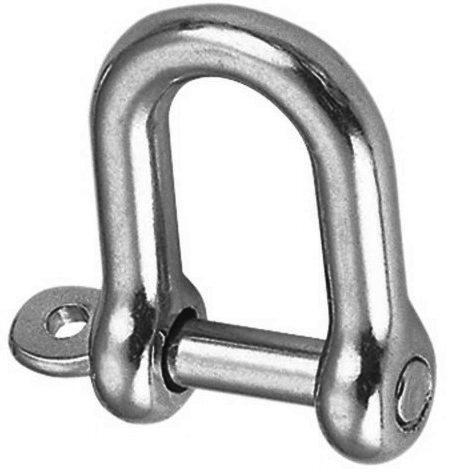 D-shackle Stainless steel A4