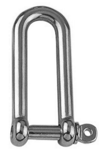 D-shackle Stainless steel A4