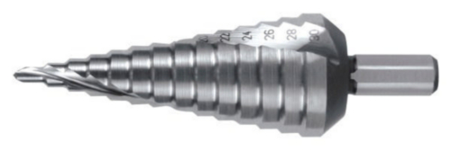 Ruko Stufenbohrer Spiral Fluted with Split point HSS 2-14 4,0-30,0MM