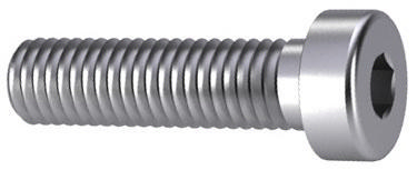 Hexagon socket head cap screw with low head DIN 7984 Steel Plain 08.8